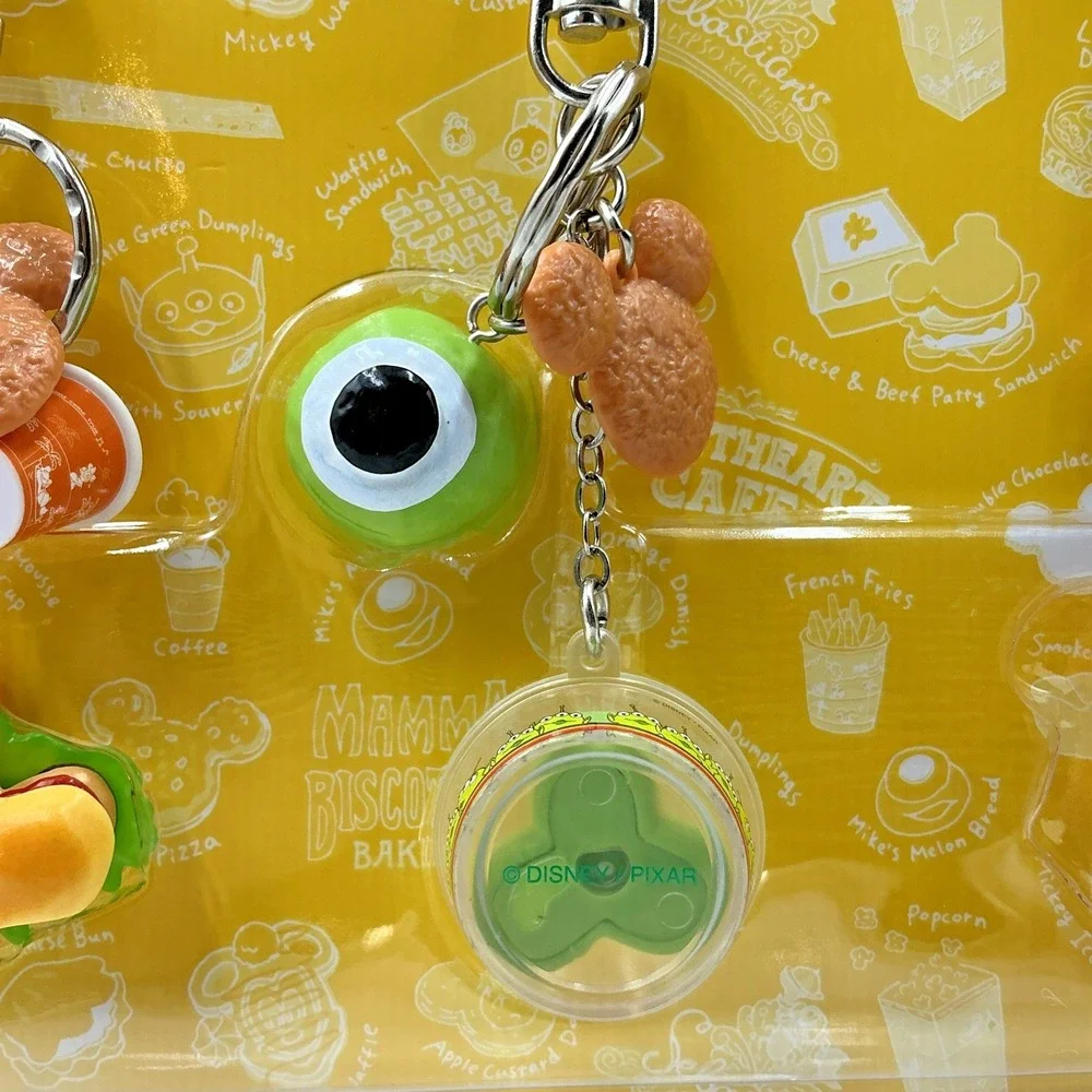 Tokyo Disney Resort Food Keychains Set Mickey Mike Wazowski Set of 3